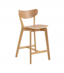 Baaritool ROXBY naturaalne, 45x49xH105cm, tammespoon, puit