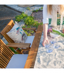 Laud FINLAY 110x70xH74,5cm, akaatsia