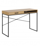 Kirjutuslaud SEAFORD 110x45xH75cm, tamm, metall