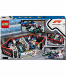 LEGO City F1 garaaž, Mercedes-AMG ja Alpine autod