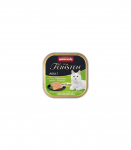 ANIMONDA Vom Feinsten Adult Turkey, chicken breast and herbs - wet cat food - 100g