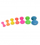 Hantlid TUNTURI Neopreen Dumbbells 5kg, sinised