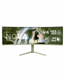 Arozzi Nova 49 " VA 32:9 165 Hz 4 ms 5120 x 1440 pixels 350 cd/m&sup2; HDMI ports quantity 2 Forest Green
