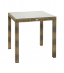 Laud WICKER 73x73xH71cm, cappuccino