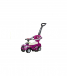 Coupe Car Manual Ride On with Parent Handle - Purple