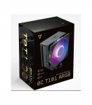 MODECOM Volcano 0C T101 ARGB Processor Air cooler 12 cm Black