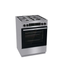 Gorenje GK6C4XF Cooker Hob type Gas Oven type Electric Stainless steel Width 60 cm Depth 60 cm Grilling |