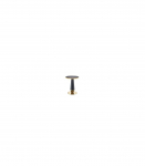 &Uuml;mmargune s&ouml;&ouml;gilaud MOLINA must marmor/kuldne 59 cm