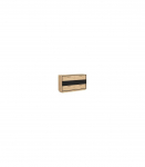 Kummut PONT KOM6S tamm artisan/must 160 cm