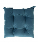 Toolipadi VELVET NEW 40x40cm, hallikassinine