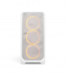 Fractal Design Meshify 3 XL White RGB TG Clear Tint Mid-Tower Power supply included No ATX