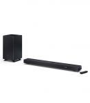 Sharp 3.1.2 Dolby Atmos/DTS:X Soundbar with Wireless Subwoofer HT-SBW53121(BK) Bluetooth