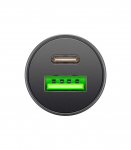 Goobay 61739 Dual-USB Car Fast Charger USB-C PD, 45 W Goobay