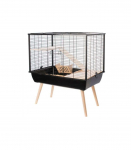 Zolux Cage Neo Muki Large Rodents H58, black