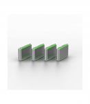 USB PORT TYPE-C BLOCKER 4PACK/GREEN 40426 LINDY