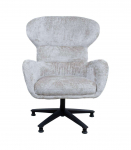 Tugitool KAROLINA 78x84,5xH104,5cm, koorevalge