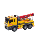 Construction Truck with Adjustable Crane Lights and Sounds Yellow