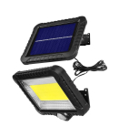 Maclean Energy MCE438 Solar LED Floodlight with motion sensor, IP44, 5W, 400lm, 6000K cold white, lithium battery 1300