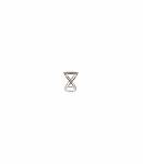 &Uuml;mmargune kohvilaud EOS E nat.spoon p&auml;hkel/kroom 45 cm