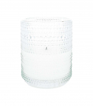 LED-k&uuml;&uuml;nal WINGS TOP D10xH12,5cm valge, taimer 6h