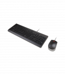 Lenovo Essential Wired Combo Keyboard and Mouse Keyboard and Mouse Set Wired Mouse included Estonian Black