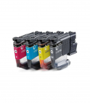 Brother LC521VAL Ink Cartridge Black, Cyan, Magenta,Yellow