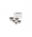 Le Creuset 3-Ply 3Ply Plus Pot Set 5-piece 5piece Stainless Steel (96605300000000)