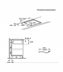 Hob and Hood (2in1) AEG TH84CC23CZ