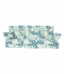 Kiigepadjad ROMA hele lillemuster, 100% pol&uuml;ester, kangas 471