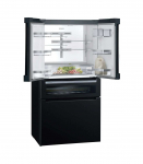 Siemens KF96RSBEA side-by-side refrigerator Freestanding 572 L Black
