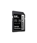 Lexar Professional SILVER PLUS SDXC 64GB memory card