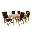 S&ouml;&ouml;gilauakomplekt MALDIVE 6-tooliga