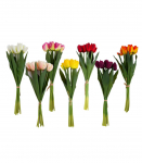 Kunstlill FLOWERLY kimp 7-ne, tulbid, mix