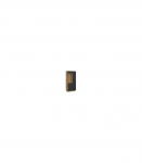 Vitriinkapp ZENDA REG1D1W tamm waterford/must 91 cm