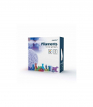 Flashforge ABS Filament 1.75 mm diameter, 1 kg/spool Silver