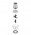 Caso Universal chopper UZ 400 Stainless steel