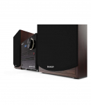 Sharp Hi-Fi Micro System XL-B517D(BR) Brown USB port AUX in Bluetooth CD player FM radio Wireless