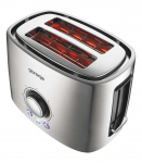 Gorenje Toaster T1000E Power 1000 W Number of slots 2 Housing material  Metal Stainless Steel