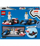 LEGO City F1 Williams ja Haas F1 v&otilde;idus&otilde;iduautod