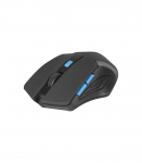 MOUSE DEFENDER ACCURA MM-275 RF BLACK-BLUE OPTICAL 1600DPI 6P