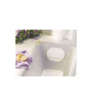 Suction cup bath cushion