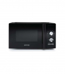 Gorenje Microwave Oven MO20A3BH Free standing 800 W Convection Black
