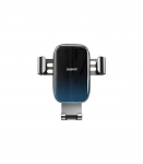 Baseus Glaze gravitational car holder for ventilation grid, aluminum (black)