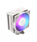 MODECOM Volcano 0C T201 ARGB Processor Air cooler 12 cm White