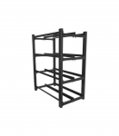 Stand for batteries UPS 830X454 2x4(8) black OR01-830454-204-BK