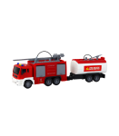 Fire Department With Trailer Fire Truck 1:16 Sounds of Light