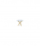 &Uuml;mmargune s&ouml;&ouml;gilaud AGIS kuldne 90cm