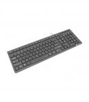 Natec Keyboard Discus 2 Slim Standard Wired US Black USB 2.0 424 g Numeric keypad