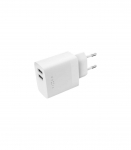 FIXED Dual USB Travel Charger 17W, White Fixed