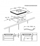 Electrolux EIT60433CT hob Black Built-in Zone induction hob 4 zone(s)